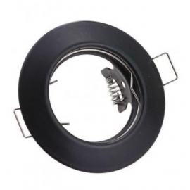 Rama rotunda spot LED neagra