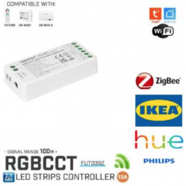 Controler RGBWw multizona Radio Smart MiBoxer ZigBee 144W