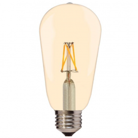 Bec LED filament vintage ST64 6W