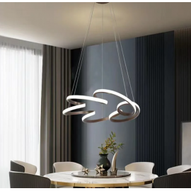 Lustra LED dimabila cu telecomanda 3 functii Oshoa Maro 90W
