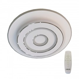 Lustra LED dimabila cu telecomanda 3 functii Oleya 100W