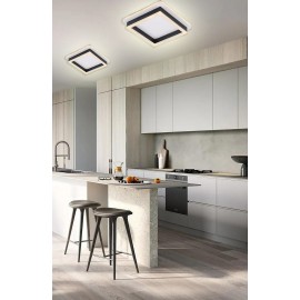 Lustra LED 3 functii Corona Square 40w