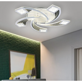 Lustra LED dimabila cu telecomanda 3 functii Serena 70W