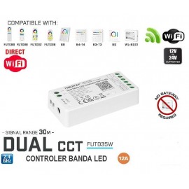 Controler Banda LED CCT wifi Tuya 144W