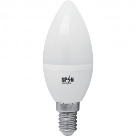 Bec led C37 tip lumanare 7w soclu E14