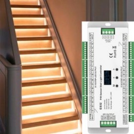 Controler iluminat scari 32 trepte cu 2 senzori de miscare