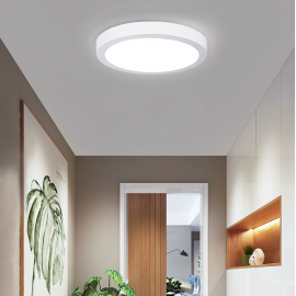 Aplica LED metalica rotunda 24W