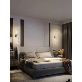 Lustra LED 3 functii 10W Sansa Alb Negru