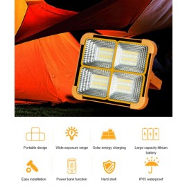 Proiector LED solar 100W camping Solar Power bank