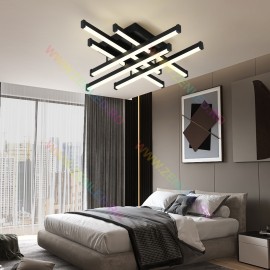 Lustra LED dimabila cu telecomanda Sticks 3 culori 160W