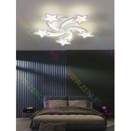 Lustra LED dimabila cu telecomanda 3 functii Star 100W