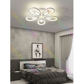 Lustra LED cu telecomanda 3 functii Petales 130W