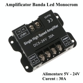 Amplificator banda LED monocolor 5-24v 30A