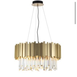 Candelabru Crystal Gold rotund 50cm