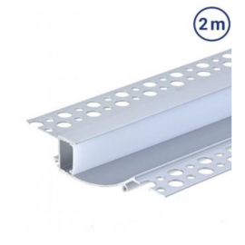 Profil LED aluminiu incastrat sub tencuiala sau rigips directional 2 metri