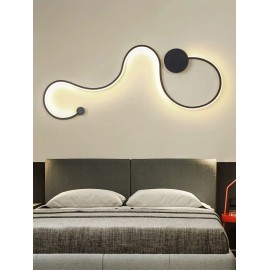 Aplica LED de perete Black Snake 90 cm