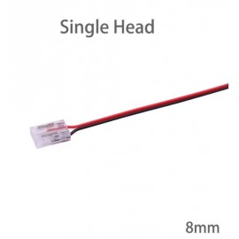 Conector alimentare banda LED COB 8mm