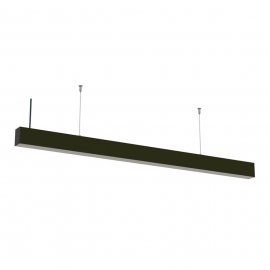 Lampa LED liniara 40w 120cm conectabila Negru/Alb/Argintiu