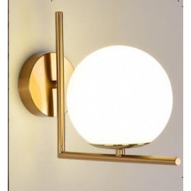 Aplica de perete Modern Gold Globe soclu E14