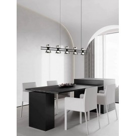 Lustra tip Pendul Black Bulets 10 socluri G4 si becuri