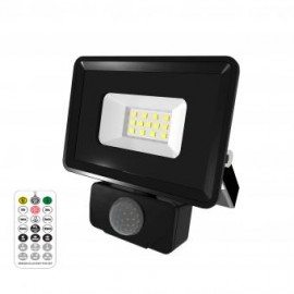 Proiector LED cu senzor si telecomanda 10W