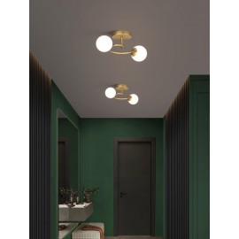 Lustra Moderna 2 socluri E27 Gold Wheel