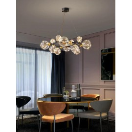 Lustra LED tip pendul 80W Antic Sparkle 85cm