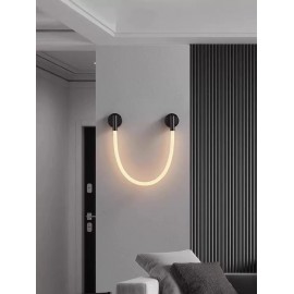 Aplica LED 3 functii de lumina Modern Neon 18W 93cm