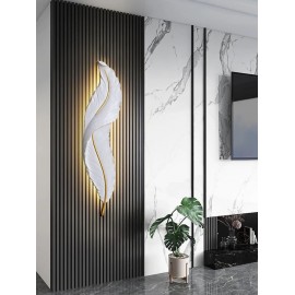 Aplica LED de perete Modern Leaf 60cm