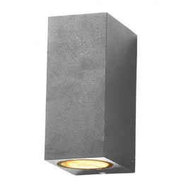 Aplica LED de fatada Salerno 2 x Gu10 Argintiu
