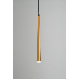 Pendul LED tubular 5W Gold dot 40cm 4000k