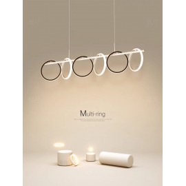 Lustra LED cu telecomanda 3 tipuri de lumina 120W MultiRing