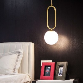 Lustra tip pendul E27 Nova Golden Globe