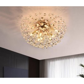 Candelabru Modern Crystals diametru 60cm Socluri G9