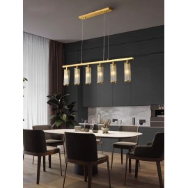 Candelabru Modern Luxury Line 6 socluri E14 lungime 110cm