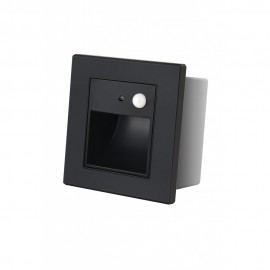 Spot LED de perete cu senzor 1W 3000k Ip20 86x90x30