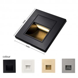 Spot LED de perete 1W 3000k Ip20 86x90x30