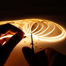 Banda LED COB 320LED/m 13W/m Free CUT 24V 8mm