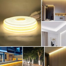 Bandă LED F COB 230V 10W/m IP65 800 lumeni PROFI