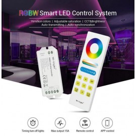 Controler RGBW Radio Smart MiBoxer 180W cu telecomanda Tactila