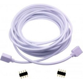 Cablu prelungire RGB cu conectori 5 metri