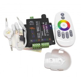 Controler muzical RGB cu telecomanda Radio 216w
