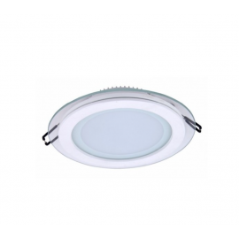 Spot LED rama sticla rotund 18W